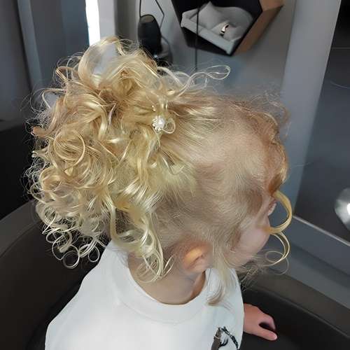 Chignon enfant