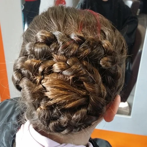 Chignon enfant