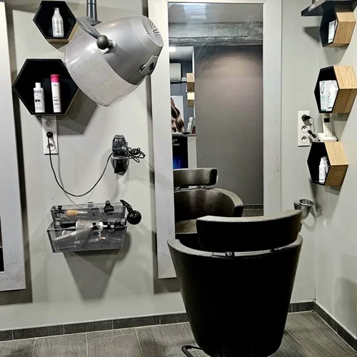 Poste de coiffure